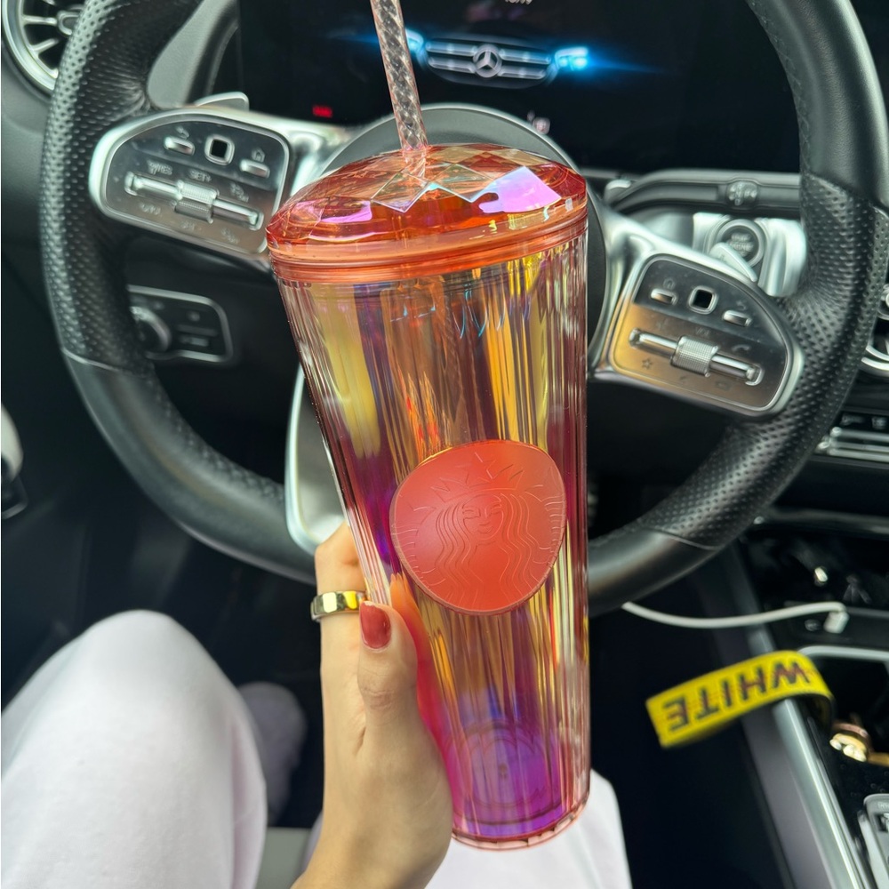 Starbucks Pink Kaleidoscope 24oz Cold Cup 💖